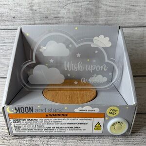 Moon and Stars Night Light